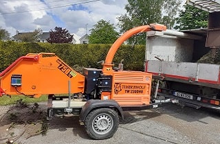 wood chipping dublin